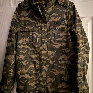 Women's Camouflage Military Jacket
